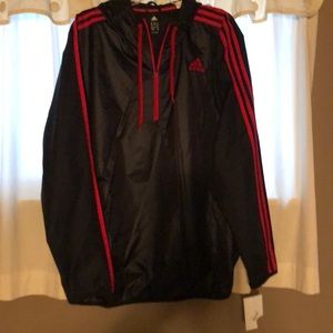 NWT Men’s XL Adidas Windbreaker Pullover